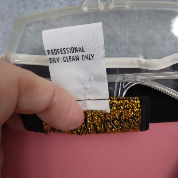 Bob Mackie | 2 Pc Dragonfly Pink Mandarin Collar Silk Blouse w/tank | Size XL - Picture 7 of 12